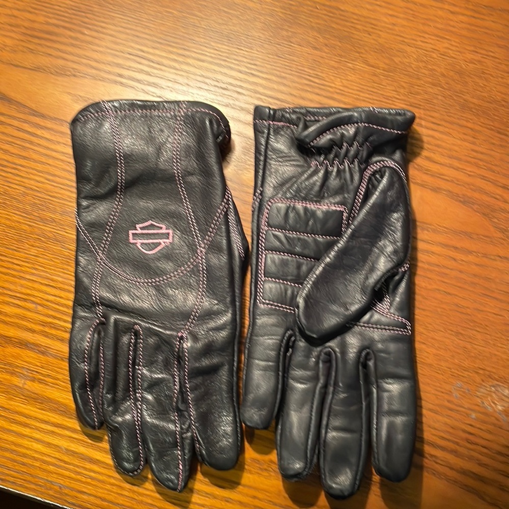 Harley Davidson leather gloves